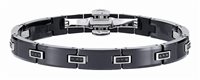 Bracelet Zancan Homme Hi Teck in Acier Spinello EHB003 - EHB003